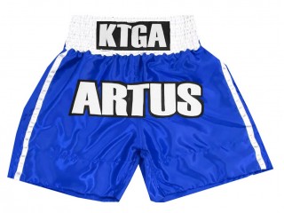 Personalisierte Boxershorts , Boxershorts erstellen : KNBXCUST-2042-Blau